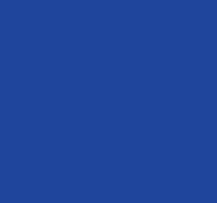 Blauwe klein rolgordijn woonkamer - TenStickers