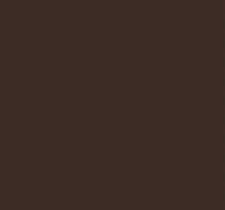 Chocoladebruin rolgordijn hoofd slaapkamer - TenStickers