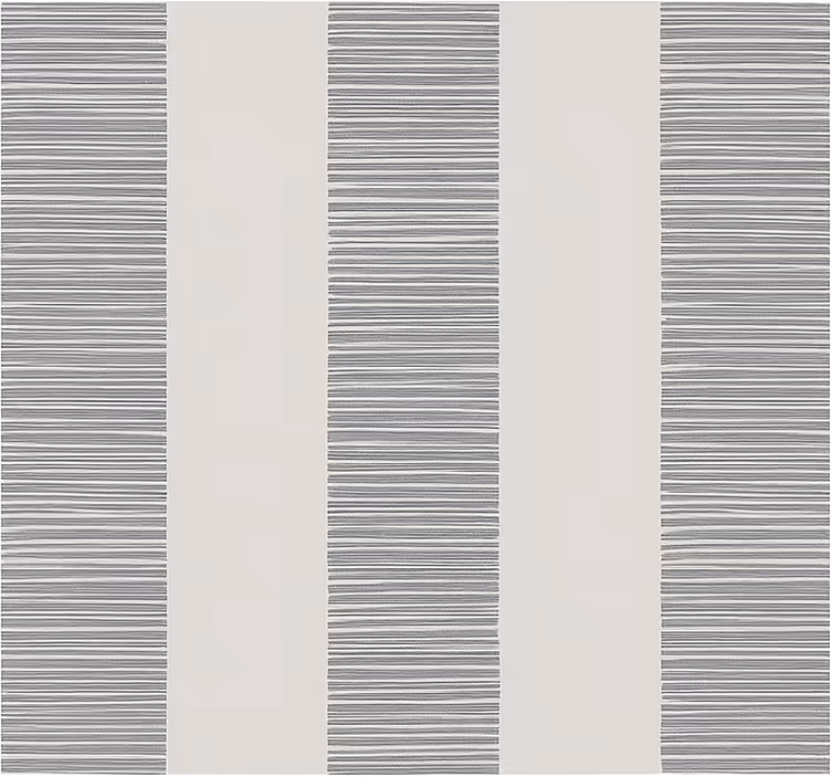 ceramica righe grigio badkamer rolgordijn - TenStickers