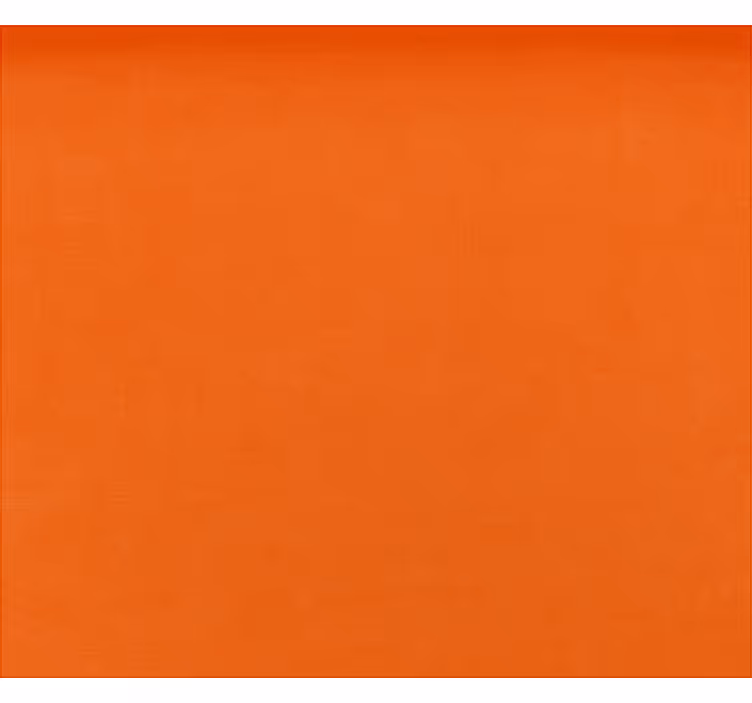 Eenvoudige warme toon oranje rolgordijn - TenStickers