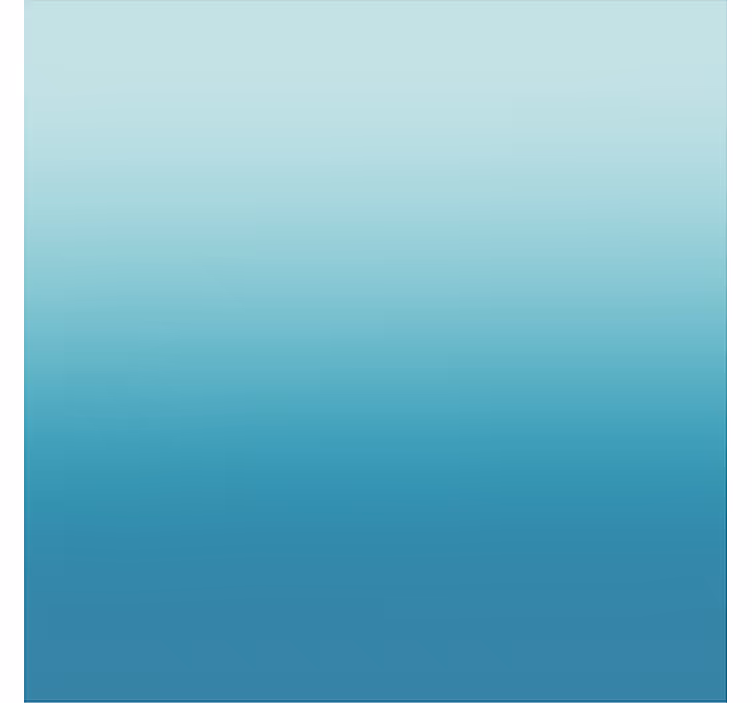 Wit naar blauw rolgordijn tienerkamer - TenStickers