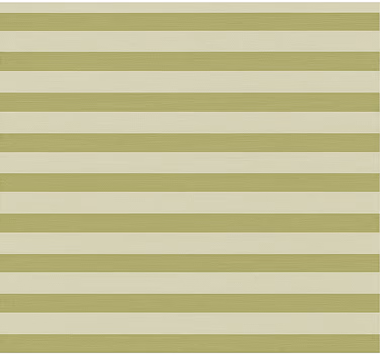Olijfstrepenpatroon rolgordijn eetkamer - TenStickers