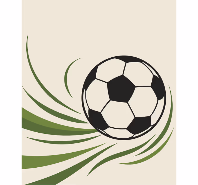 Rolgordijn tienerkamer voetbal - TenStickers