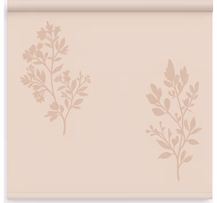 Kantoor rolgordijn roze-beige doorzichtig - TenStickers