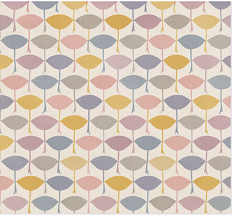 Rolgordijn scandinavisch kleurrijke kolibries - TenStickers