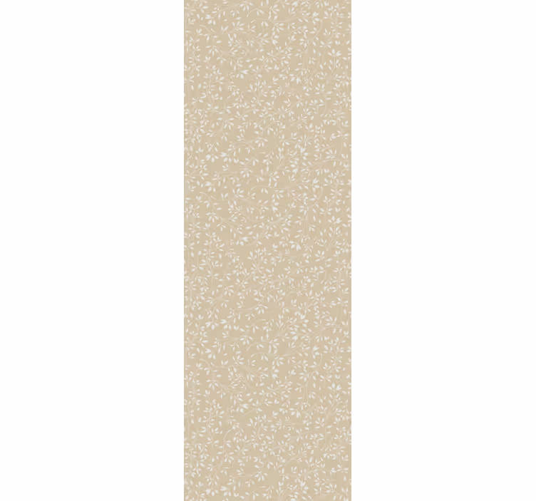 Rolgordijn thuis kantoor delicaat beige en wit - TenStickers