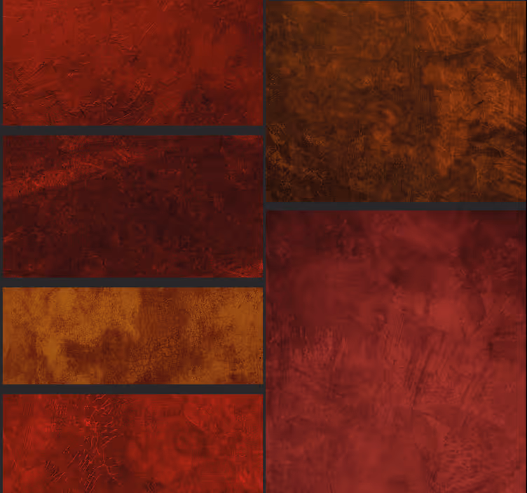 Rolgordijn thuis kantoor textured patchwork design - TenStickers