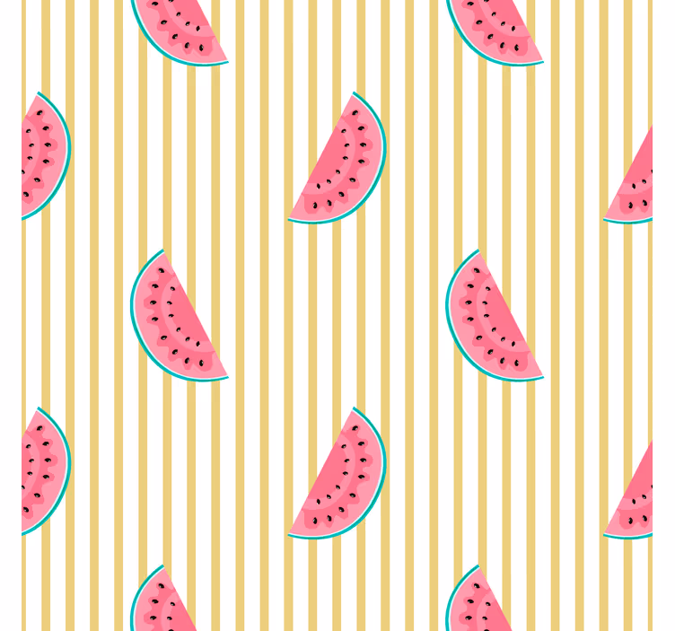 Keuken rolgordijn watermeloenplakken - TenStickers