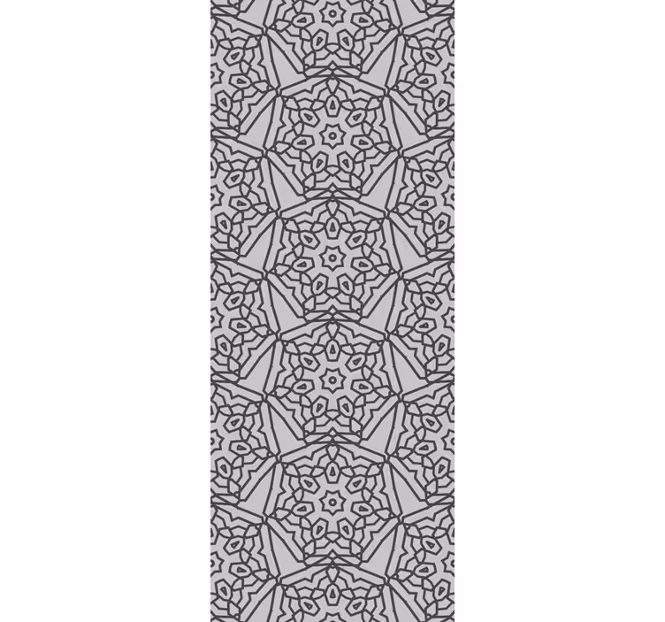 Keuken rolgordijn abstract arabische tegelstijl - TenStickers