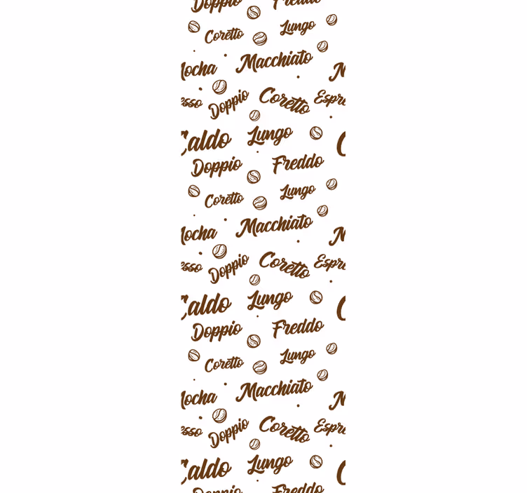 Keuken rolgordijn coffee elke dag - TenStickers