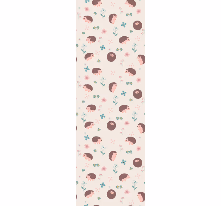 Kinderkamer rolgordijn schattige egel collectie - TenStickers
