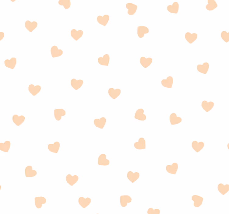 Kinderkamer rolgordijn kleine hartjes - TenStickers