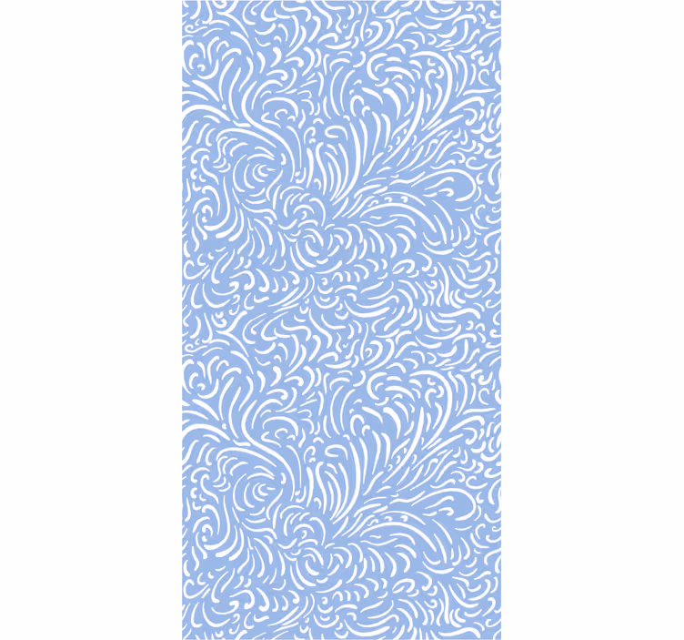 Kantoor rolgordijn frozen patroon - TenStickers