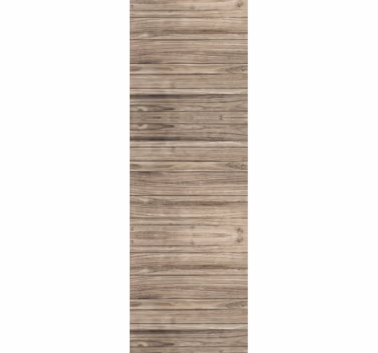 Kantoor rolgordijn grijze rustieke houten planken - TenStickers