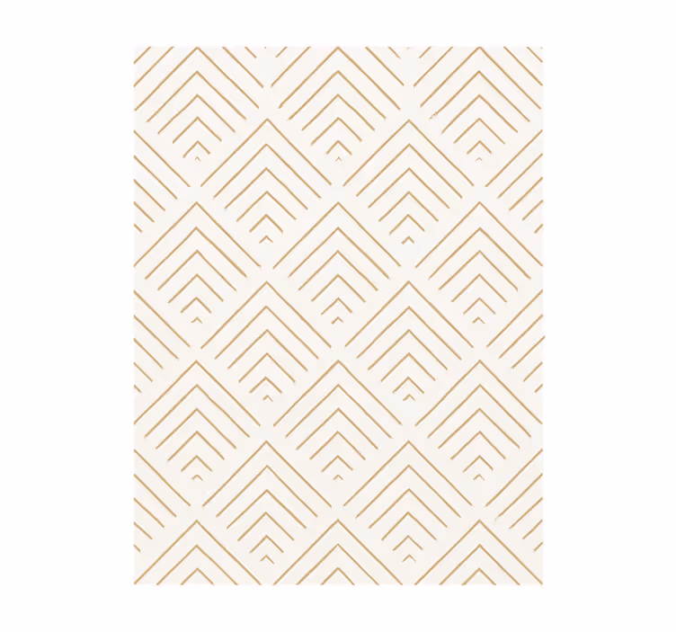 Rolgordijn tienerkamer eenvoudige geometrische chevrons - TenStickers