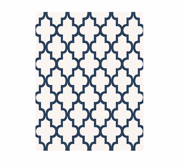 Rolgordijn tienerkamer modern geometrisch design - TenStickers