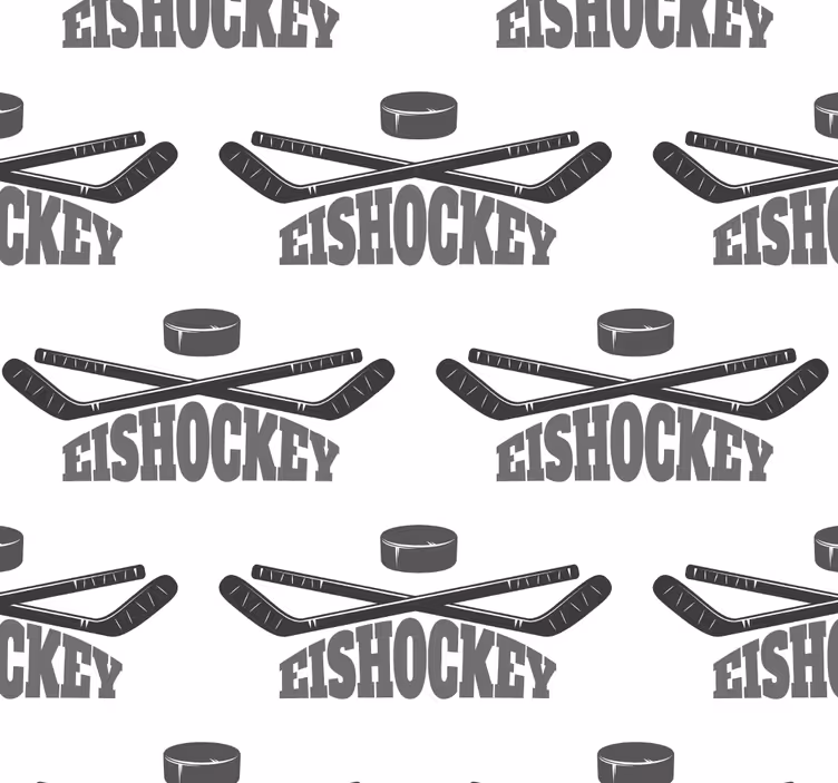 Rolgordijn tienerkamer ijshockey - TenStickers