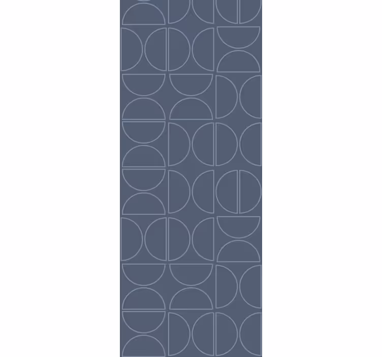 Modern rolgordijn geometrisch grijs patroon - TenStickers