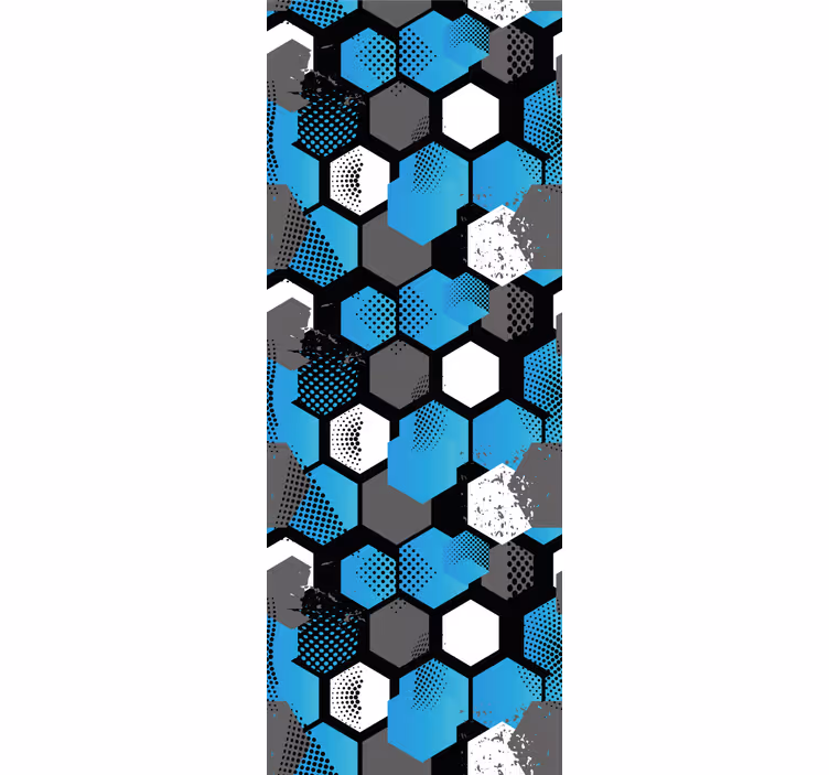 Modern rolgordijn abstracte gradient voetbalachtergrond - TenStickers