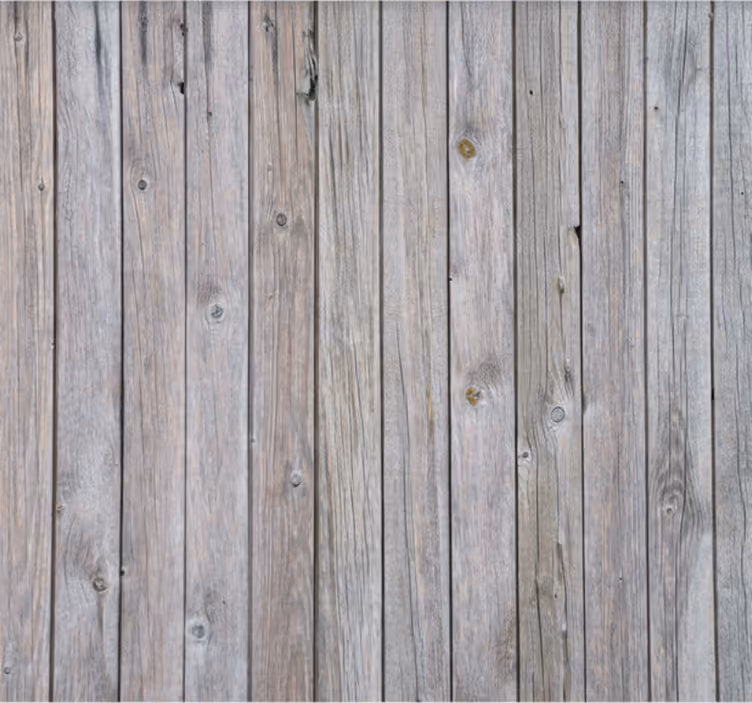 Patronen rolgordijn verweerd zilver driftwood planken - TenStickers