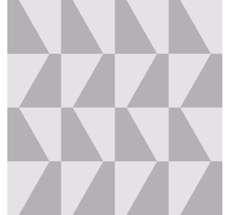 Rolgordijn grijs trapezevormig - TenStickers