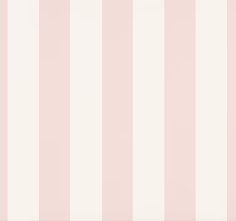 Rolgordijn roze soft blush streep - TenStickers