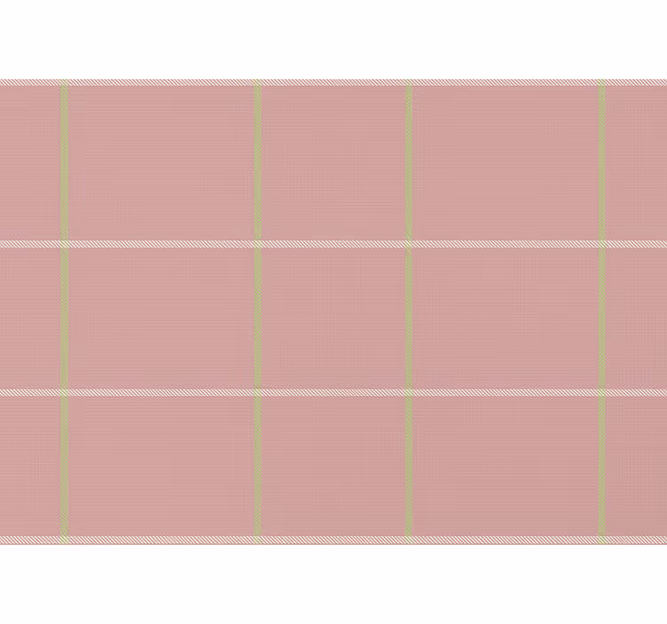 Rolgordijn roze modern patroon - TenStickers