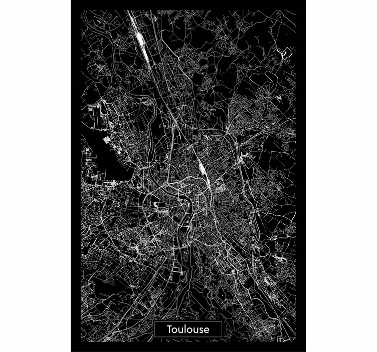 Rolgordijn woonkamer toulouse - TenStickers