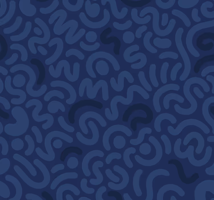 Blauw rolgordijn abstract marineblauw - TenStickers