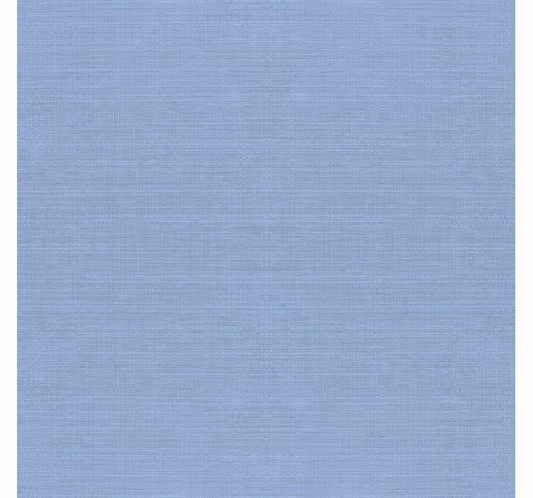 Blauw rolgordijn met dun blauw jute motief - TenStickers