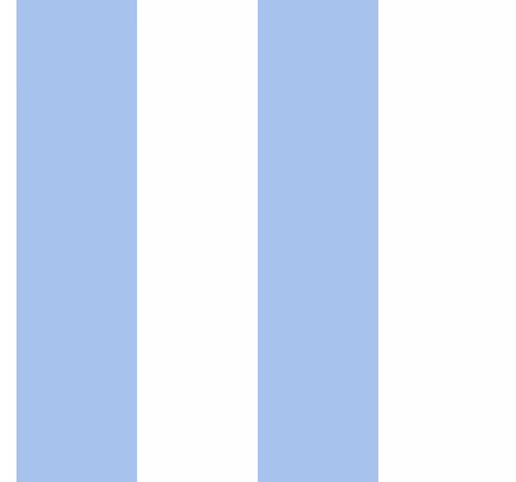 Blauw rolgordijn blauw en witte tinten - TenStickers