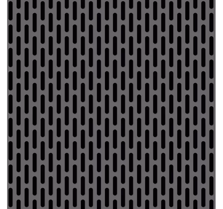 Modern rolgordijn zwart metalen raster - TenStickers