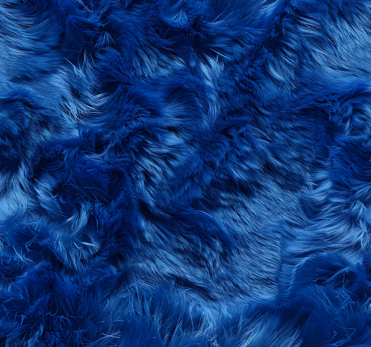 Blauw rolgordijn wolkenstoffen - TenStickers