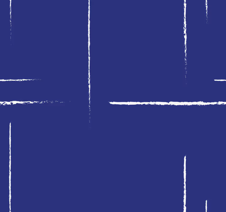 Blauw rolgordijn modern lijnpatroon - TenStickers