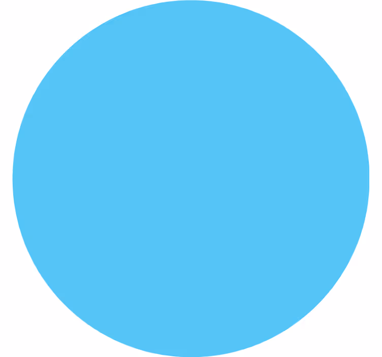 Blauw rolgordijn blue 140x250 cm verduisterend - TenStickers