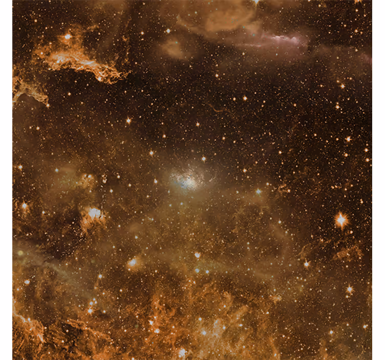 Rolgordijn woonkamer mysterieuze wolken ruimte kosmos - TenStickers