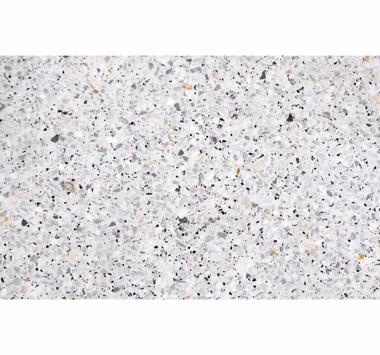 Rolgordijn grijs met terrazzo patroon - TenStickers