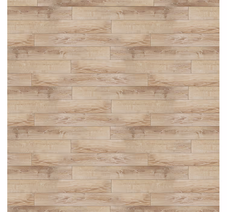 Rolgordijn beige met beige parketvloer - TenStickers