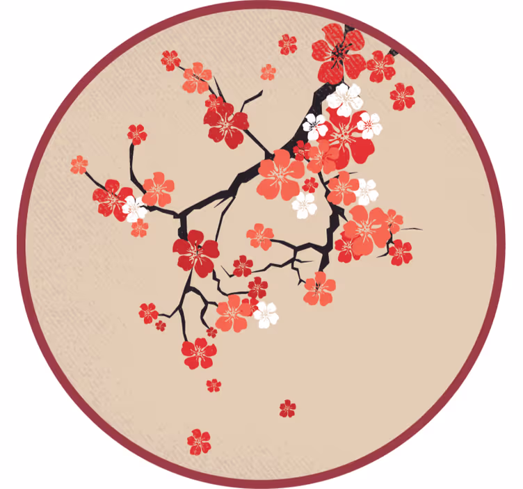 Rolgordijn beige korean natuur - TenStickers