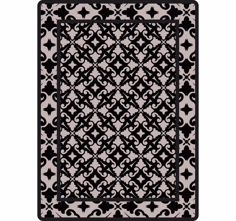 Rolgordijn slaapkamer tiled beija - TenStickers