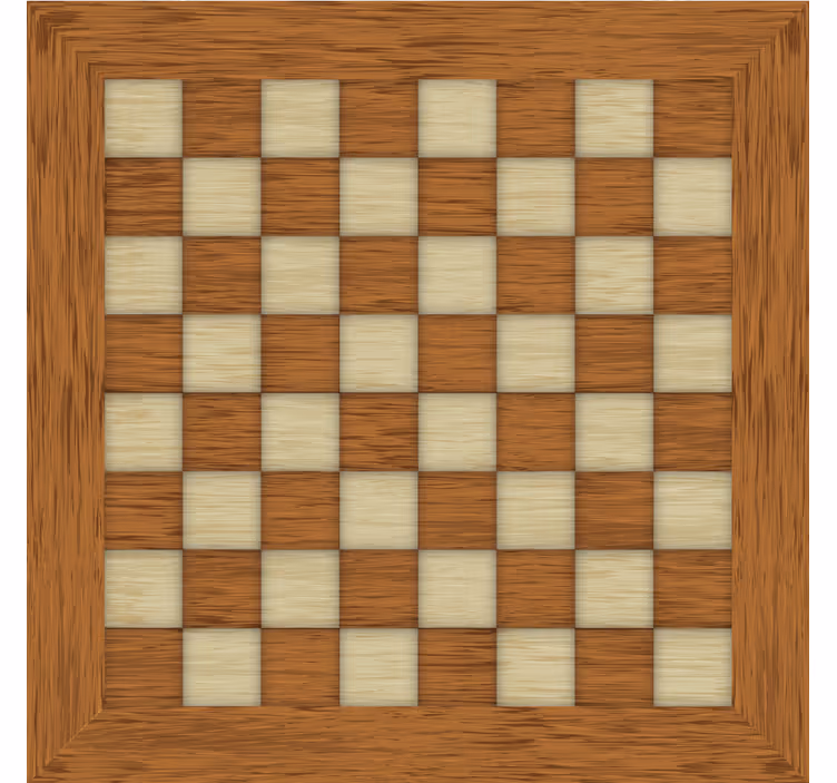 Rolgordijn slaapkamer chessboard - TenStickers