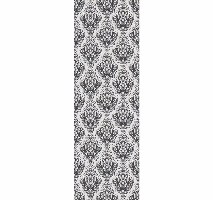 Rolgordijn vintage elegante botanische vormen - TenStickers