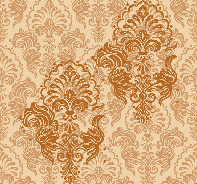 Rolgordijn vintage elegante klassieke motieven - TenStickers