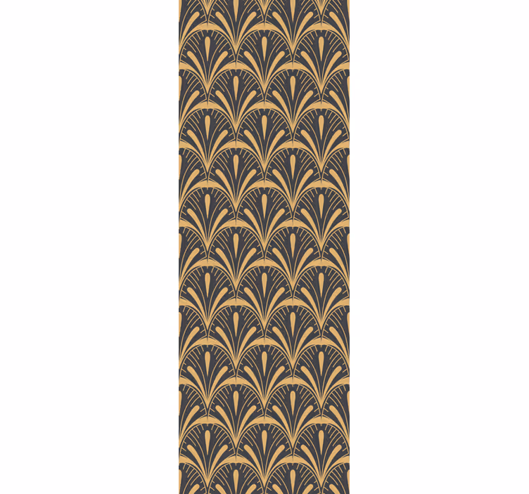 Rolgordijn vintage art deco ventilator - TenStickers