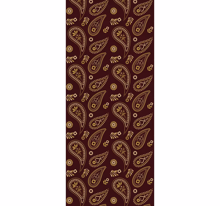 Rolgordijn vintage klassiek indiaas patroon - TenStickers