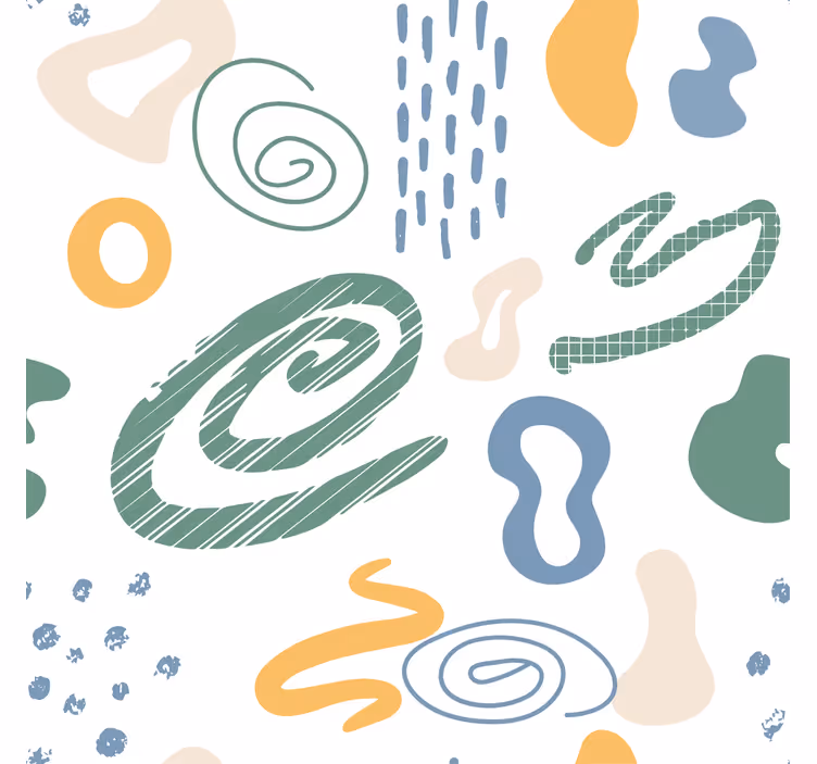 Rolgordijn woonkamer minimalistisch verfstructuur patroon - TenStickers