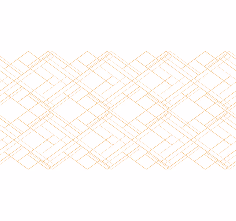 Wit rolgordijn geometrische lijnen minimalistisch patroon - TenStickers