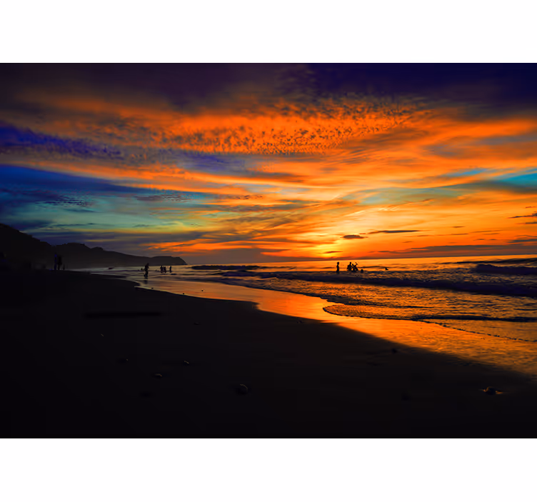Rolgordijn slaapkamer ecuador strand - TenStickers