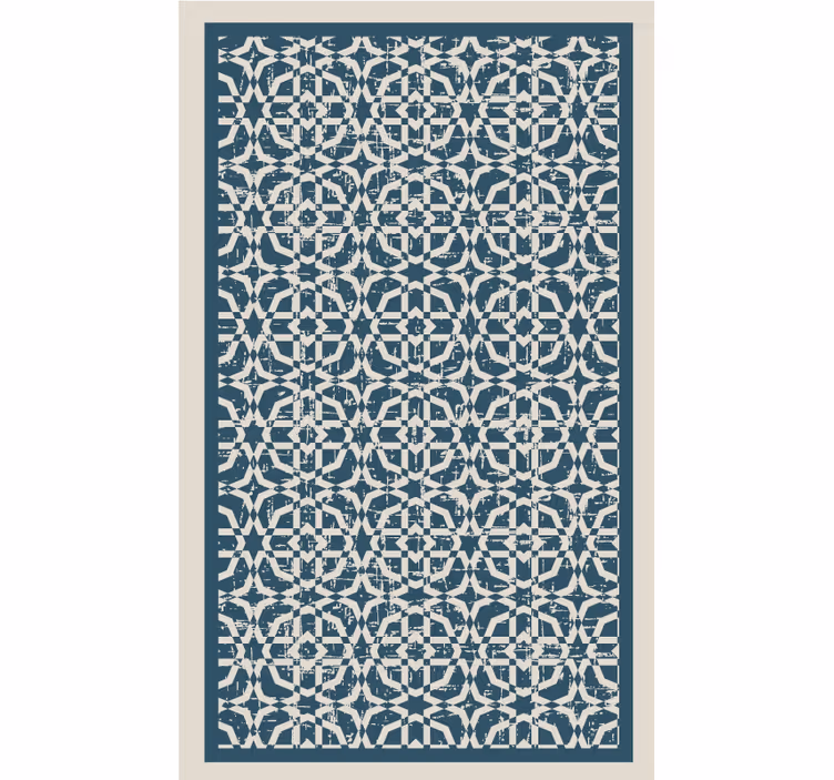Rolgordijn grijs octagons gebied - TenStickers