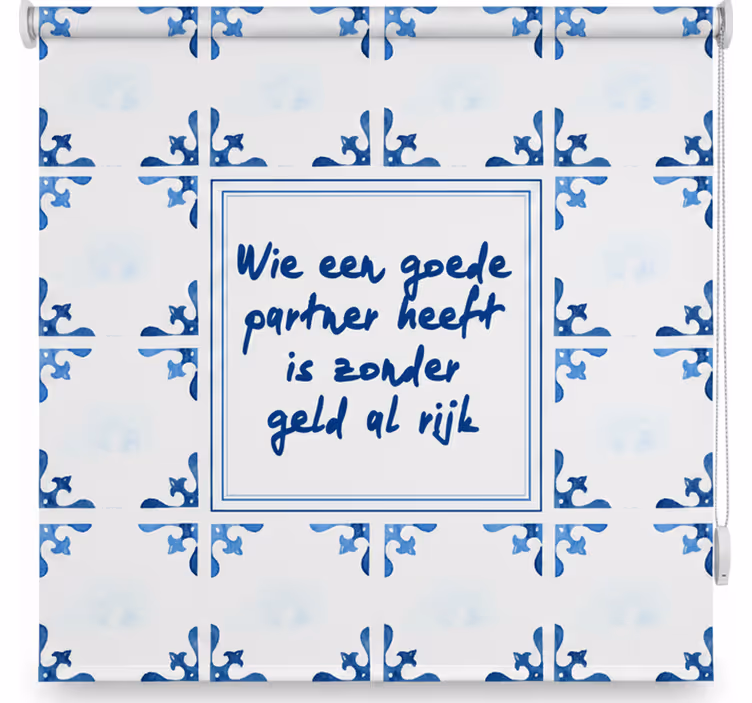 Rolgordijn slaapkamer geweldige waarderingsquote - TenStickers